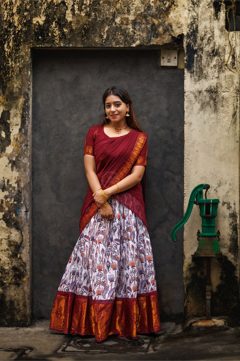 Magizhini Collection (MAROON)