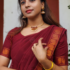 Magizhini Collection (MAROON)