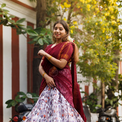 Magizhini Collection (MAROON)