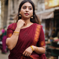 Magizhini Collection (MAROON)