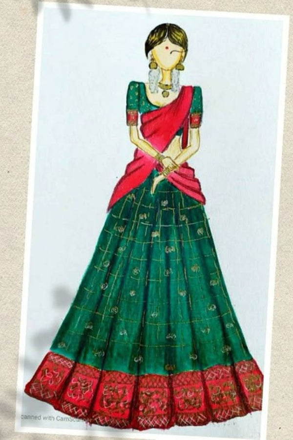 Half saree Set